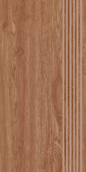 ATHENA 30X60 ROYALE WOOD STEP TILE MEDIUM BROWN